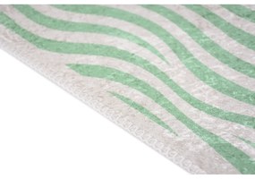 Zöld mosható futószőnyeg 80x200 cm Green Zebra – Vitaus