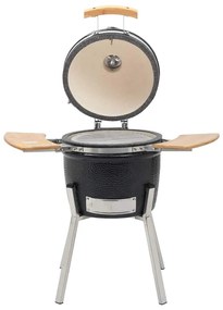 vidaXL Kamado Barbecue Grill Füstölő Kerámia 76 cm