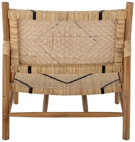 Fonott természetes színű fotel Lennox - Bloomingville