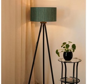 Brilagi - Állólámpa BOSTON ROLLER 1xE27/15W/230V zöld/arany