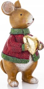 Karácsonyi figura Szív alakú egérke 173276 Art-Pol