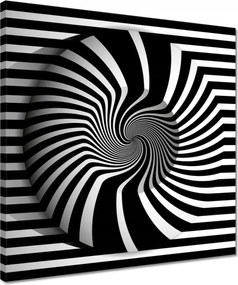 Vászonkép 40x40 Absztrakt fekete-fehér