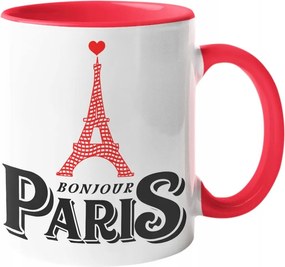 Látványos Bögre -bonjour Paris Kerámia Párizs Eiffel 330ml +doboz