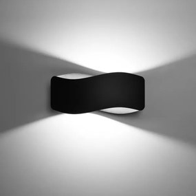 Sollux SL.1019 - Fali lámpa TILA 1xG9/40W/230V 30 cm fekete
