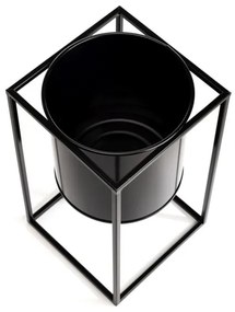 RING virágtartó állvány 40x23 cm fekete