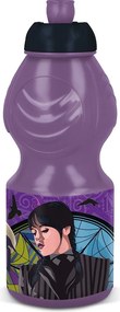 Wednesday Nevermore Academy műanyag sportkulacs 400 ml