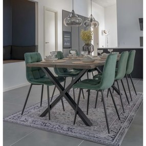 Zöld étkezőszék készlet 2 db-os Middelfart - House Nordic