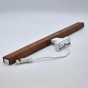 Brilagi-LED Fürdőszobai tükörmegvilágítás WOODY MIRROR LED/12W/230V IP44 tölgy/fehér