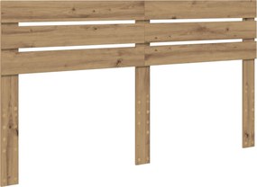 vidaXL Fejtámla Artisan tölgy 180 cm Faanyag