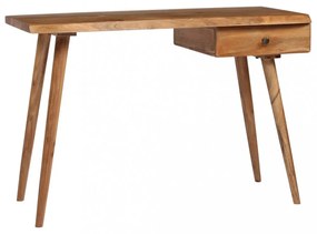 tömör akácfa íróasztal 110 x 50 x 76 cm