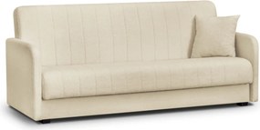 PORTO ágyazható kanapé világos bézs bouclé