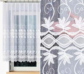 Jacquard függöny Mintás 018960 300x130cm (kész) szegéllyel
