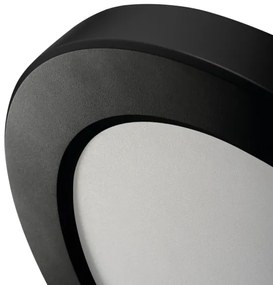 Kanlux 24605 - ERGA LED 17W 230V 2v1 szenzoros lámpa fekete, 3000-6500K