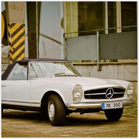 Poszterek 100x100 Mercedes kabrió