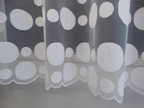 Mg Függöny jacquard 357041 Fehér 200x250cm készre varrva Bt M