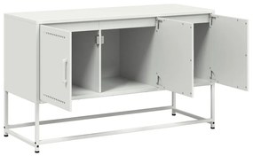 fehér acél TV-szekrény 100,5x39x60,5 cm
