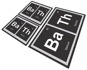 Fürdőszobaszőnyeg Szett (3 db) Barium