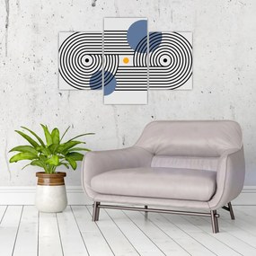 Kép - Minimalista absztrakció N⁰3 (90x60 cm)