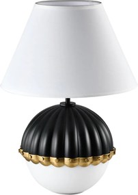Cosmolight PRALINES T01275BK Asztali lámpa 1x40W/E27