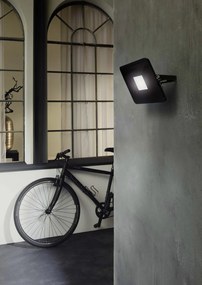EGLO 97458 FAEDO Kültéri Reflektor Fekete, Átlátszó IP65