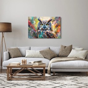Kép - Egy bagoly festménye (90x60 cm)