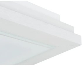 Argon 1870 - TABOR mennyezeti lámpatest 4xE27/15W/230V 52x52 cm fehér