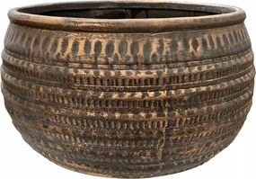 Bonsai Virágtartó Pálmafa beton barna virágtartó Loft Nagy 27cm