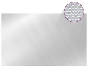 ezüst polietilén medencetakaró 260 x 160 cm