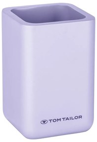 Lila poligyanta fogkefetartó pohár Tom Tailor T-Rounded – Wenko