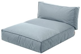Világoskék párnázott kerti napozóágy STAY – Blomus