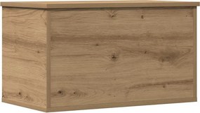 vidaXL Tároló Doboz tárolóval Artisan tölgy 60 x 35 x 35 cm Faanyag