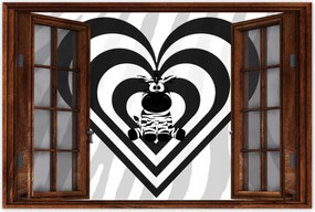 Poszterek 60x40 Zebra csíkos