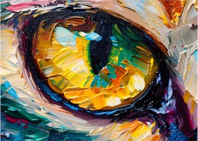 Kép - Macskaszem festmény (70x50 cm)