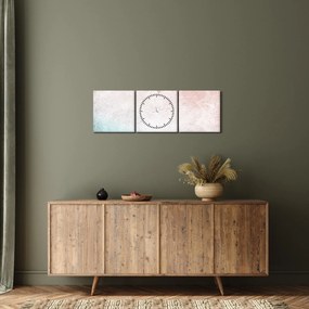 Kép - Mandalák a falban 2 (órával) (90x30 cm)