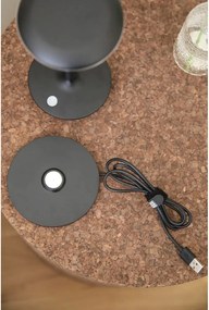 Fekete LED asztali lámpa (magasság 20 cm) Petit – Markslöjd