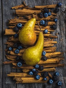 Művészeti fotózás Pears and cinammon, Alan Shapiro, (30 x 40 cm)