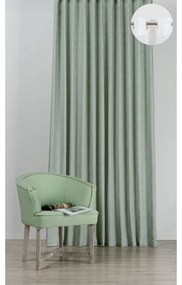 Mentazöld függöny 135x260 cm Sesimbra – Mendola Fabrics