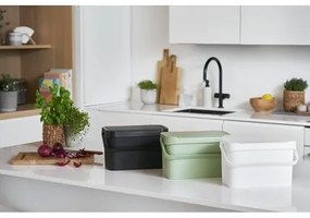 SmartStore Collect mƱanyag kuka biohulladéknak, fekete , 5 l