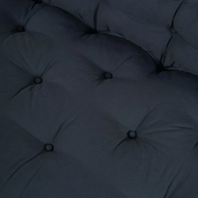 Raklapos kanapé párna háttámlával - Antracit szövet