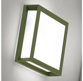 Orion - HENRY kültéri lámpatest 2xE27/15W/230V IP44 zöld