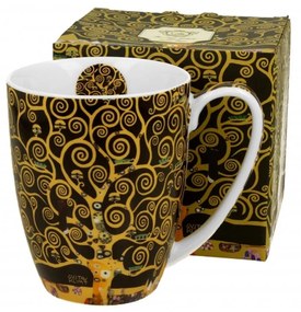 Klimt Porcelán bögre Életfa 380 ml