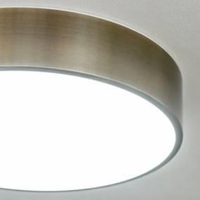 Brilagi - POOL LED fürdőszobai mennyezeti lámpa, 24 W / 230 V, átm. 30 cm, IP54, sárgaréz