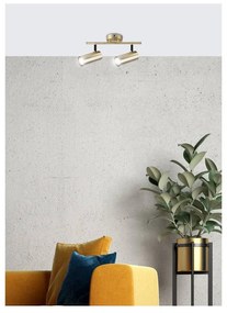 Aranyszínű fém spotlámpa 9x36 cm Colly – Candellux Lighting