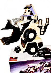 Jaki Óriás 45 Cm Autobot Kotró Gép Transformer Munkagép Hangvezérléssel