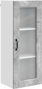 vidaXL Konyhaszekrény Kalmar Beton Szürke 40 x 31 x 100 cm Faanyag