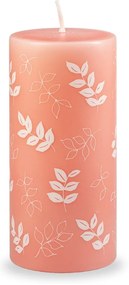 Pure Beauty narancssárgás rózsaszín gyertya, égési idő 73 óra - Unipar