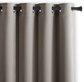 Szürkésbézs dimout (részleges sötétítő) függöny 140x270 cm Kierra – Restilo