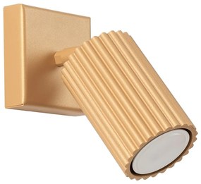 Aranyszínű spotlámpa 8x16 cm Gleam – Sollux