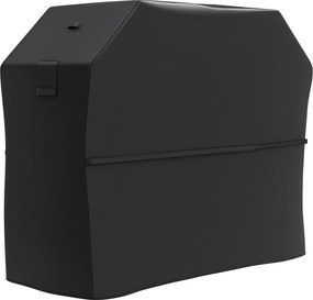 Outsunny Grill Fedél BBQ Fedél Időjárásálló Gáz Grill Fedél Velcro Szíjakkal, 600D Oxford, Fekete, 147 x 61 x 122cm | Aosom