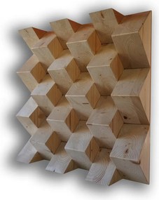 Piramis diffúzor 70x70x11cm - 1db 60x60x11cm Csomagolva, szállítással. , 1 fekete